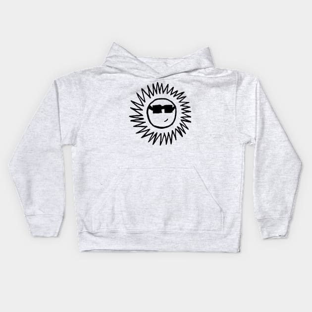 A Cool Sun Kids Hoodie by Wolf Shop